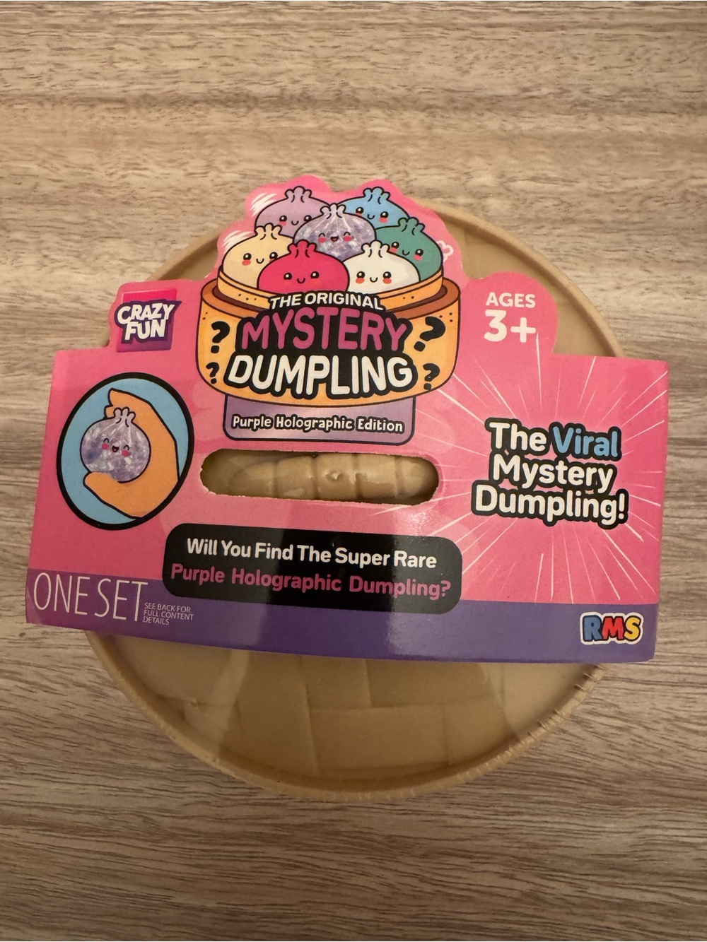 Mystery Dumpling Purple Holographic Edition - Pink Packaging. NEW